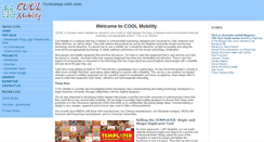 Desktop Screenshot of coolmobility.com.au